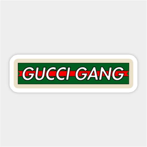 gucci stickers transparent|Gucci gang stickers.